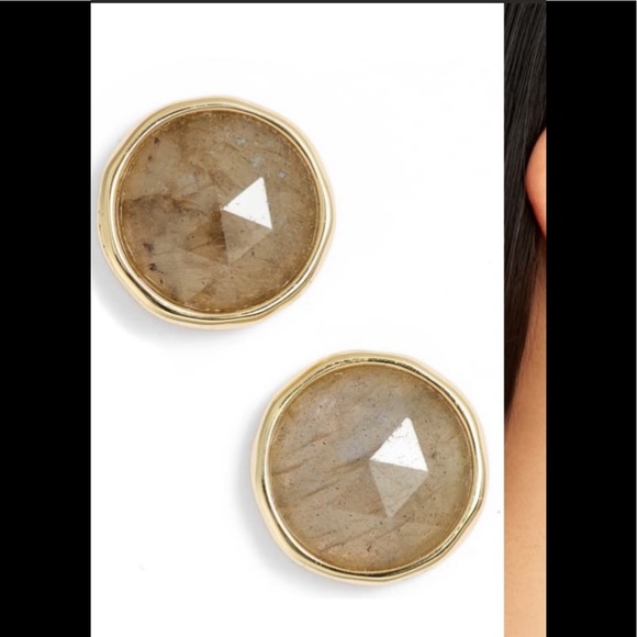 Gorjana Semi-Precious Stone Pierced Earrings - Picture 1 of 8